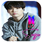 BTS Suga Wallpaper icône