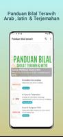 Panduan bilal terawih Affiche