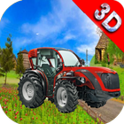 tractor farming simulator 3d:farming story 2019 أيقونة