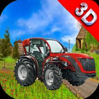 tractor farming simulator 3d:farming story 2019 الملصق
