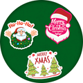 Christmas Stickers : Santa & Tree Sticker