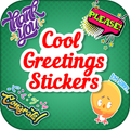 Greeting Cool Stickers