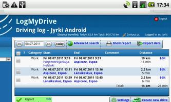 LogMyDrive capture d'écran 1