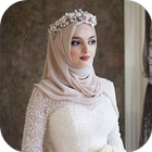 Wedding Hijab Photo Montage icône