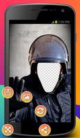 Police Suits Photo Montage Poster