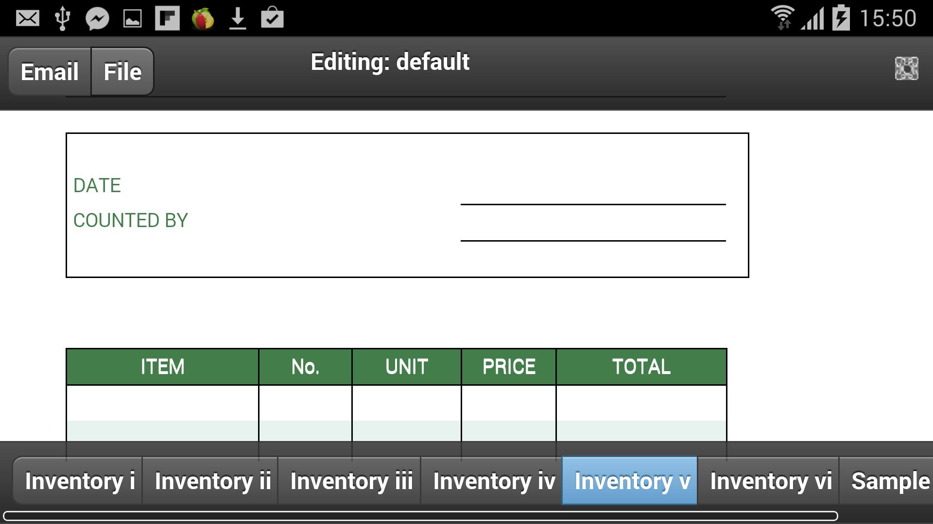 Hosts inventory