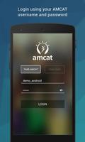 AMCAT Test الملصق