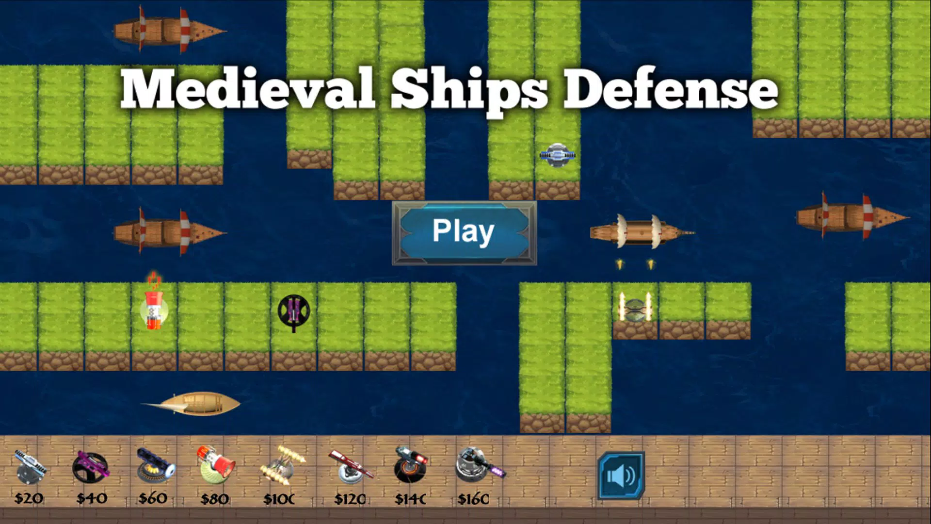 Medieval Ships Defense