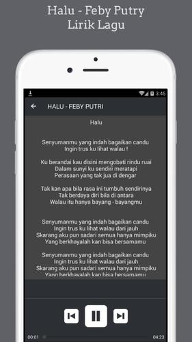 Download Feby Putri Halu Lirik Lagu 1 0 Android Apk