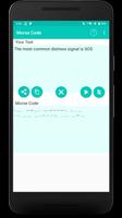 Morse Code ภาพหน้าจอ 1