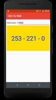 Color Code Converter capture d'écran 2