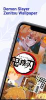 Demon Slayer Zenitsu Wallpaper 포스터