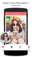 Flower Crown Photo Editor الملصق