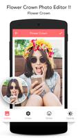Flower Crown Photo Editor پوسٹر