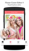 Flower Crown Photo Editor اسکرین شاٹ 2