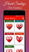 برنامه‌نما Heart Smileys free Emoticons and Symbols عکس از صفحه