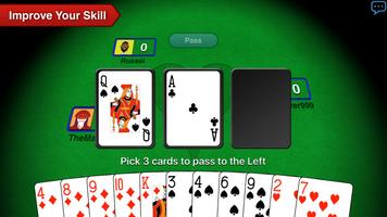 برنامه‌نما Hearts + Classic Card Game عکس از صفحه