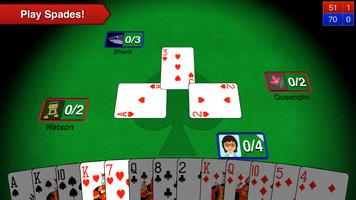 Spades + Card Game Online โปสเตอร์