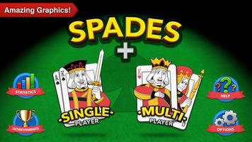 Spades + Card Game Online captura de pantalla 1