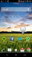 LED 懐中電灯 スモールアプリ Xperia スクリーンショット 1