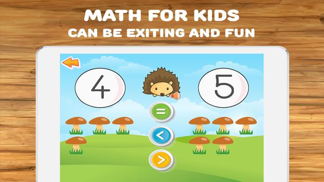 Math for kids: numbers, counting, math games screenshot 4