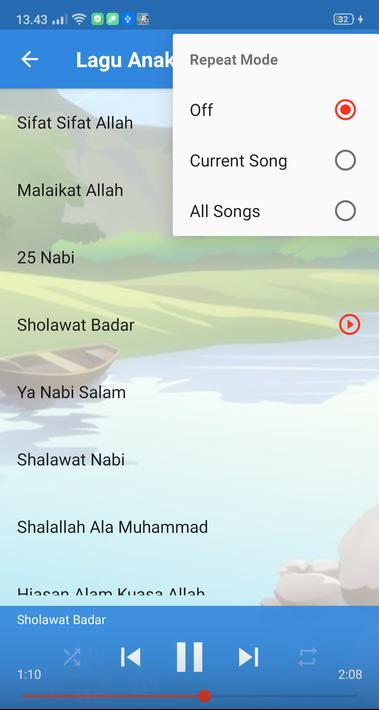 Lagu Anak  Muslim Lengkap MP3  Offline para Android APK Baixar