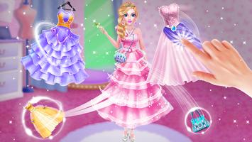 Princess Wedding Dress up Game ภาพหน้าจอ 1