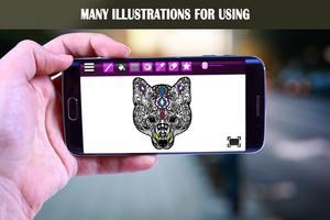 Libro de colorear animales gratis para adultos captura de pantalla 3