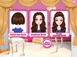 Braid Hair Salon - Girls Games screenshot 1