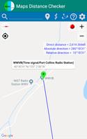 Maps Distance Checker capture d'écran 1