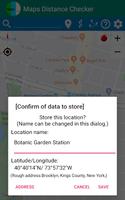 Maps Distance Checker скриншот 2