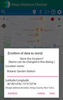 Maps Distance Checker capture d'écran 2