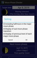 Moon Phase Checker اسکرین شاٹ 2