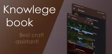 Knowledge book: craft, mobs an