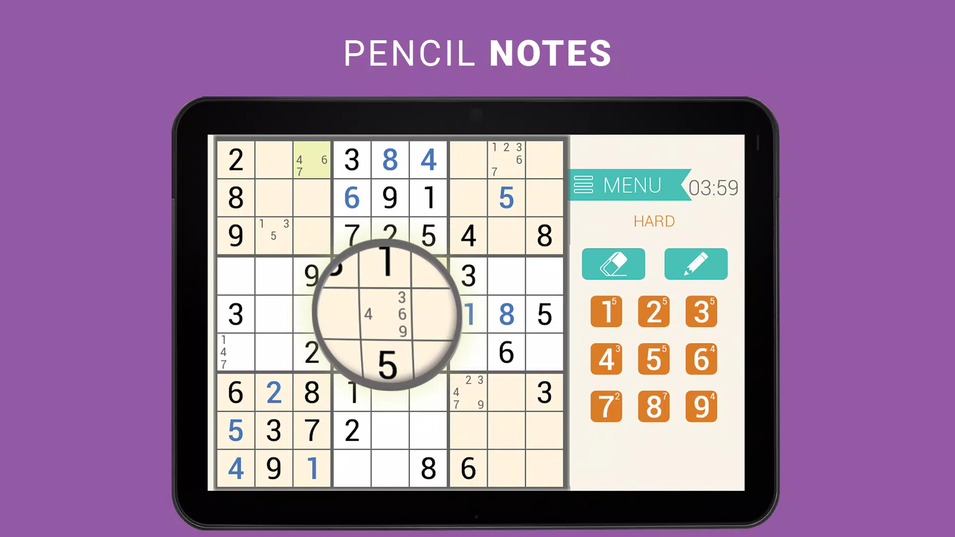 Sudoku classic – easy sudoku