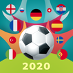 Campeonato de Euro 2020 - Pegatinas de fútbol