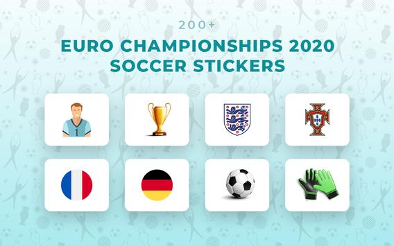 2020年欧洲冠军赛-足球贴纸 截图 8
