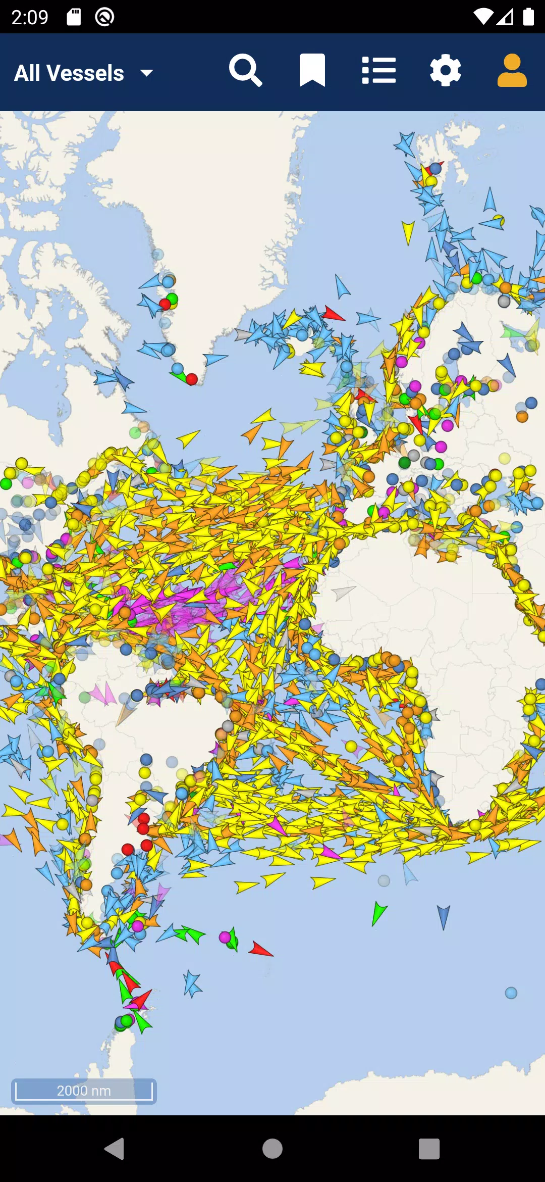 Vessel finder