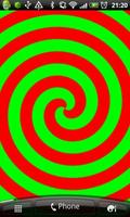Hypnotic Spiral Live Wallpaper captura de pantalla 1