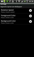 Hypnotic Spiral Live Wallpaper 截圖 2