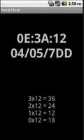 Nerd Clock captura de pantalla 2