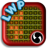 Nerds Binary LED Clock LWP icon