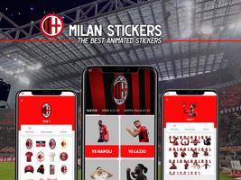 Milan Stickers Affiche