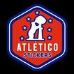 Stickers Atlético no Oficial