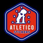 Stickers Atlético no Oficial icono
