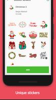 برنامه‌نما Holiday Stickers for Whatsapp عکس از صفحه
