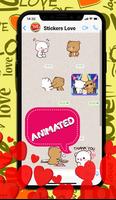 Animated Love Stickers capture d'écran 1