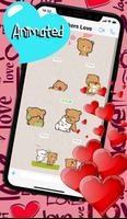Animated Love Stickers capture d'écran 2