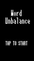 Word Unbalance تصوير الشاشة 2