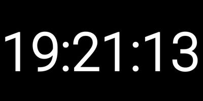 Study Timer: Fullscreen Clock الملصق